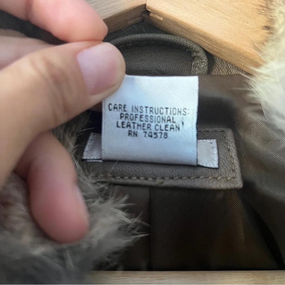 Cache olive Vintage Goat leather jacket size 2​​